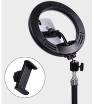 Lexroo M20 Işıklı Telefon Tutucu Ring Light - Siyah