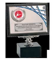 ODAK KUPA - Ahşap Plaketler - PL-100 B - 15x20 cm