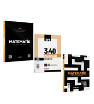 Marka Yayınları TYT AYT Matematik Soru ve Deneme Seti 3 Kitap
