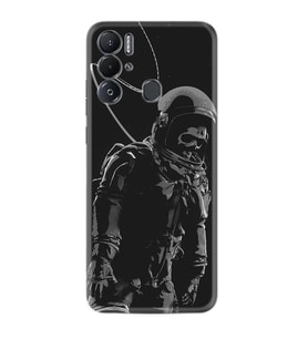 Tecno Pova Neo Kılıf Silikon Desen Özel Seri İskelet Astronot 1613