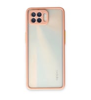 Reno 4 Lite Kılıf Montreal Kapak - Pembe