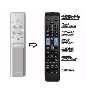 SAMSUNG 4K AKILLI QLED TV -YEDEK KUMANDASI