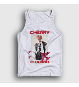 Presmono Unisex Beyaz Cherry Bomb K-Pop Nct 127 Atlet 275428tt