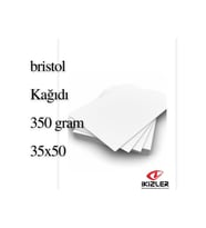Amerikan Bristol Karton 350 gr - 50Adet 35x50