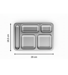 ÜRET Self Servis Tabldot Kahvaltılık Tepsi 18,5 x 28 cm