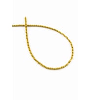 Hematit Doğal Taş Parlak Gold Küre Kesim 2mm Dizi [AA]
