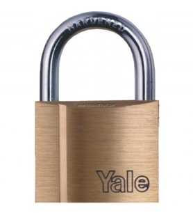Yale 60 mm MASTERLİ pas sistem prinç asma kilit tek anahtar