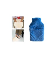 SICAK SU TORBASI CEPLİ MAVİ PELUŞ TERMOFOR 32,5x17,5cm  1500 ML