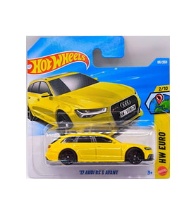 Hot Wheels 2017 Audi Rs 6 Avant Hw Euro 1:64 Diecast Model Araba