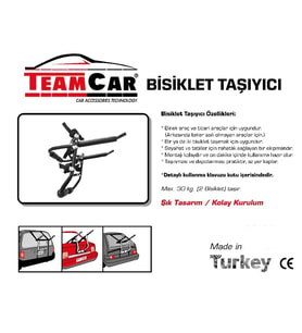 Bisiklet Taşıyıcı Bagajı 2 Bisiklet Kapasiteli