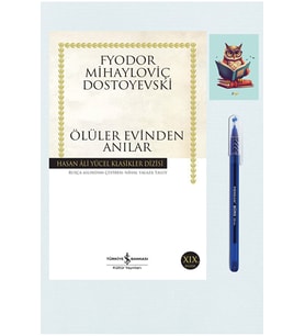 Ölüler Evinden Anılar - Hasan Ali Yücel Klasikleri - Dostoyevski - (KALEM VE NOT DEFTERLİ) (Renksiz)