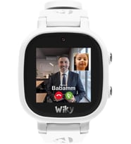 Watch 5E eSimli Akıllı Çocuk Saati Görüntülü ve Sesli Arama, GPS, SOS, Konum Takibi, Güvenli Liste, 112 Acil, Gorilla Glass Dokunmati Renkli Ekran (Tüm Operatörler eSIM) (Beyaz)