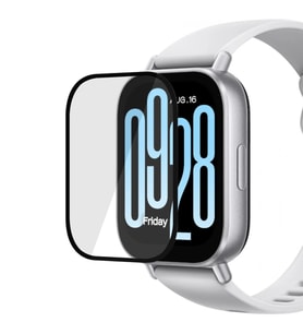 Microsonic Xiaomi Redmi Watch 5 Lite Tam Kaplayan Nano Cam Ekran Koruyucu Siyah