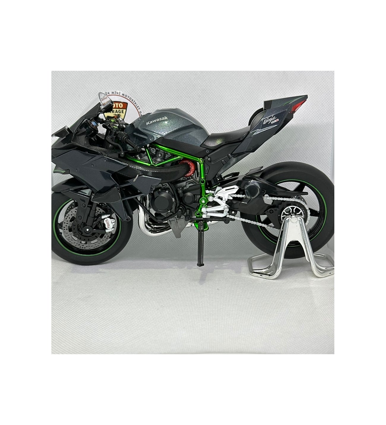 Kawasaki Ninja H2R 1:9(25 cm) Diecast Motosiklet Model – Işıklı