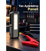 Lastik Şişirme ve Akü Takviye Özellikli Çok Fonksiyonlu Araç Cihazı