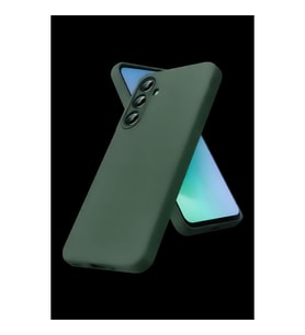 Northcity Samsung Galaxy A27 5g Nano İçi Kadife Silikon - Koyu Yeşil