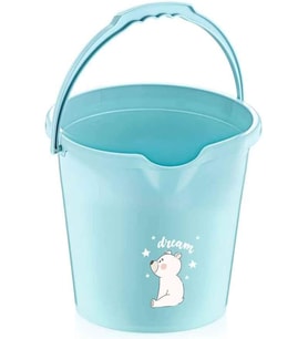 Mat Mint Bebek Banyo Kovası