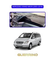 MERCEDES VİANO W639 2003-2014TORPİDO KORUMA HALISI MAVİ KENAR
