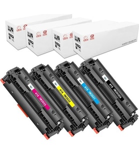 Hp 415X /Hp Laserjet Pro M479DW Yazıcı Uyumlu Chipsiz Muadil Toner 1 Set 6000 Yüksek Baskı