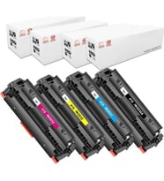 Hp 415X /Hp Laserjet Pro M479DW Yazıcı Uyumlu Chipsiz Muadil Toner 1 Set 6000 Yüksek Baskı