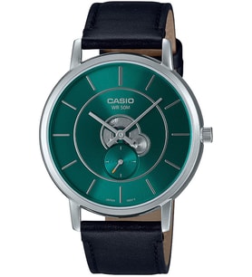 Casio MTP-B130L-3AVDF Deri Kordon 5 Atm Suya Dayanıklı Siyah Renk Erkek Kol Saati