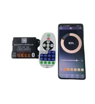 30A Tek Renk 23 Tuş Kumandalı ve Bluetoohlu RF Dimmer 5V- 24V