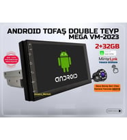 Androıd 7 Inç 2+32GB Tofaş Model Double Teyp (Carplay Kameralı Yukarı-Aşağı Ayarlanabilir)