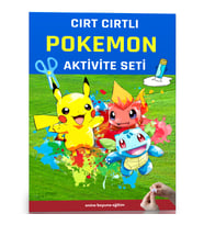 Cırt cırtlı Pokemon Aktivite Seti