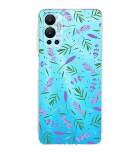 PrintiFy İnfinix Hot 12 ile Uyumlu Water Color 3  Kamera Korumalı Şeffaf  Kılıf