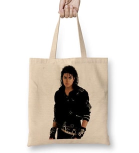 Michael Jackson Bad Bez Çanta Uzun Saplı