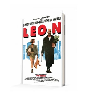 DEFFTER FİLM AFİŞLERİ / LEON SERT KAPAK A5 ÇİZGİLİ DEFTER 96 YP