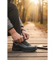 Enoch Erkek Su Geçirmez Outdoor Trekking ve Doğa Yürüyüş Ayakkabısı