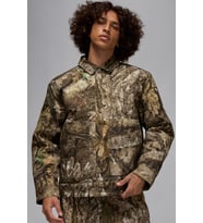 Nike Jordan Flight Chicago Realtree Mens Jacket Green Gerçek Ağaç Desenli Çıt Çıt Kapamalı Yeşil Ceket