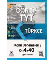 Armada Yayınları Tyt Türkçe Görev Konu Denemeleri On4X40