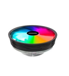 EVERCOOL 120mm CS-02 Rainbow Hava Soğutmalı AM5-1700p İşlemci Fanı
