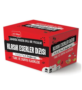 Ema - Klasik Eserler Dizisi 4.5.6.7.8.Sınıflar İçin Roman Hikaye Şiir Masal 40 Kitap