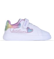 Skuaıter 011 Byz-Lila Kız Çocuk Sneaker Spor Ayakkabı (Beyaz)