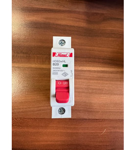 HİMEL 1x20A B 4,5kA Otomatik Sigorta Devre Kesici