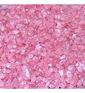 Tahtakale Toptancı Epoksi Mum Dekoratif 2-4 MM Arlığında Gerçek Cam Kırığı (1 KG)  Pembe
