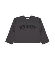 Civil Girls Bright Baskılı 10-13 Yaş Sweatshirt - Gri