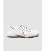 %100 Hakiki Deri Beyaz Kadın Sneaker