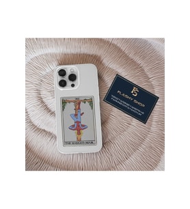Samsung Galaxy A53 Uyumlu Örümcek Adam Tarot Kart Tasarımlı Şeffaf Kılıf