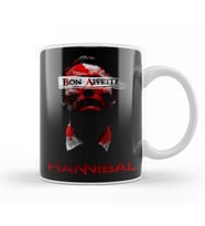 Nerd Bon Appetit - Hannibal Kupa Bardak Porselen