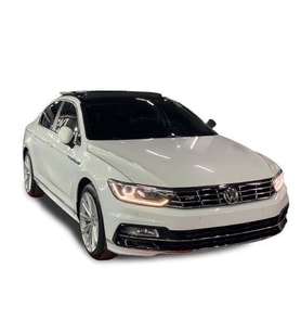 Volkswagen Passat Uyumlu B8 R Line (2015 - 2022) Yan Marşpiyel Seti (Plastik) (Karışık)