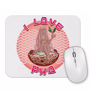 I Love Pho Mouse Pad