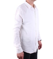 Dagoster DMG23-128281 Ekru Günlük Normal Kalıp Uzun Kol Erkek Gömlek