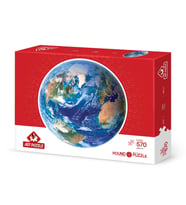 Art Puzzle Dünya 570 Parça Round Puzzle