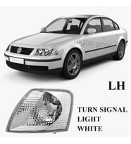 PASSAT B5 SEDAN 1997-2000 MODEL ARASI UYUMLU SOL SÜRÜCÜ TARAFI BEYAZ ÖN SİNYAL LAMBASI
