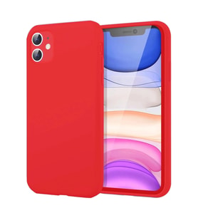 Durukar® iPhone 11 Kılıf First Silikon - Kırmızı