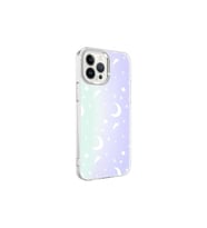 Apple iPhone 13 Pro Uyumlu Kılıf Zore M-Blue Desenli Kapak (Gri)